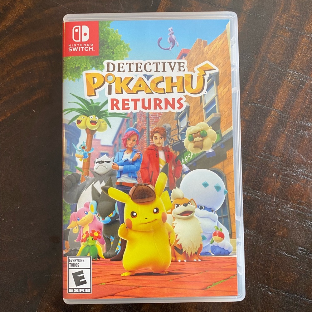 Nintendo Switch Detective Pikachu Returns
